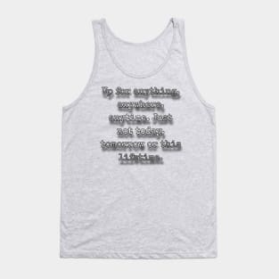 Lazy peoples tshirt Tank Top